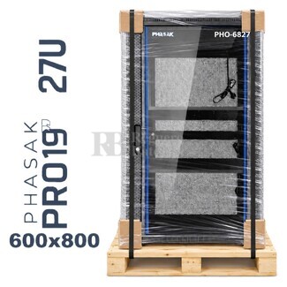 Armario Rack 27U 600x800 | Phasak Pro PHO-6827 19 In